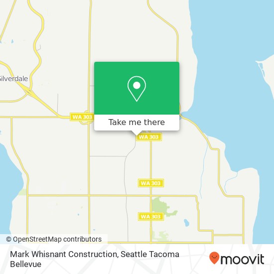 Mark Whisnant Construction map