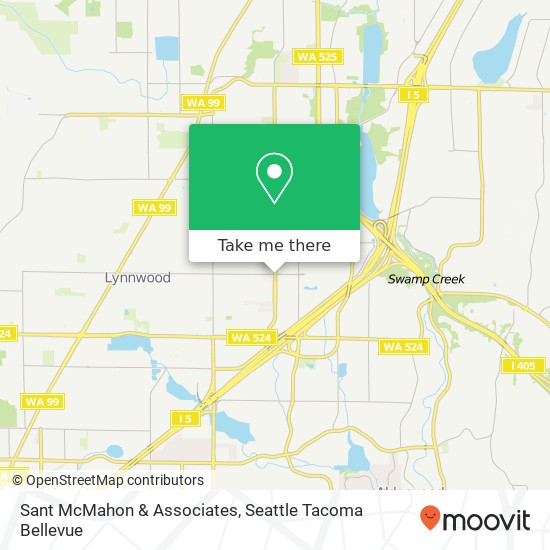 Mapa de Sant McMahon & Associates