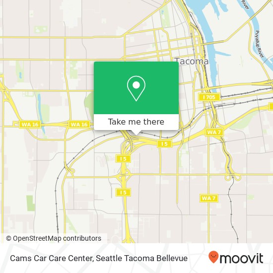 Cams Car Care Center map