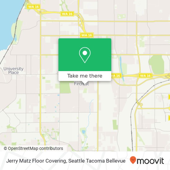 Jerry Matz Floor Covering map