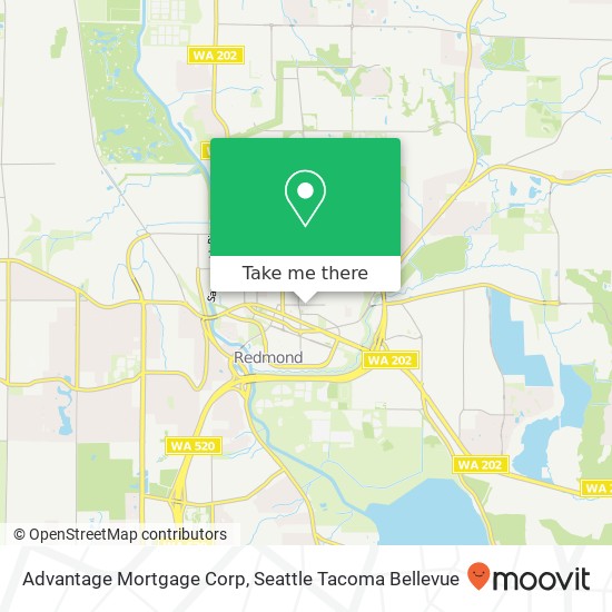Mapa de Advantage Mortgage Corp