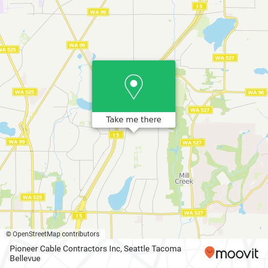 Pioneer Cable Contractors Inc map