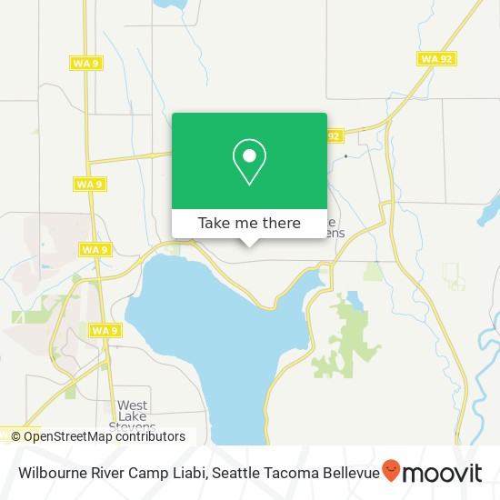 Wilbourne River Camp Liabi map