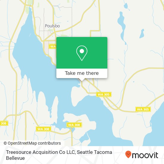 Mapa de Treesource Acquisition Co LLC