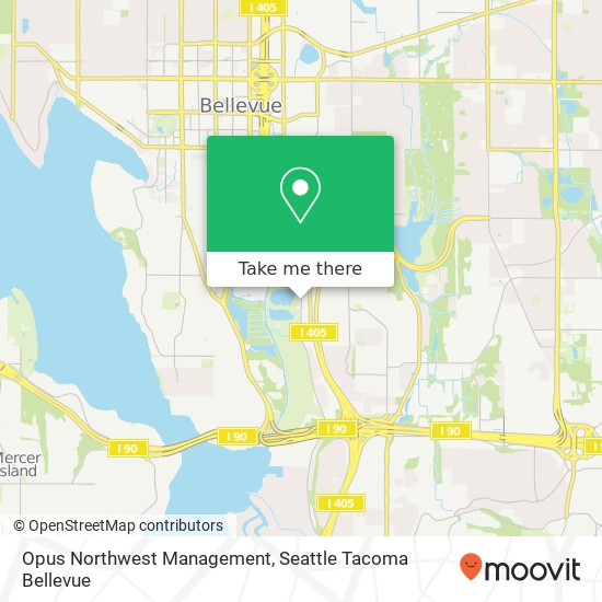 Mapa de Opus Northwest Management