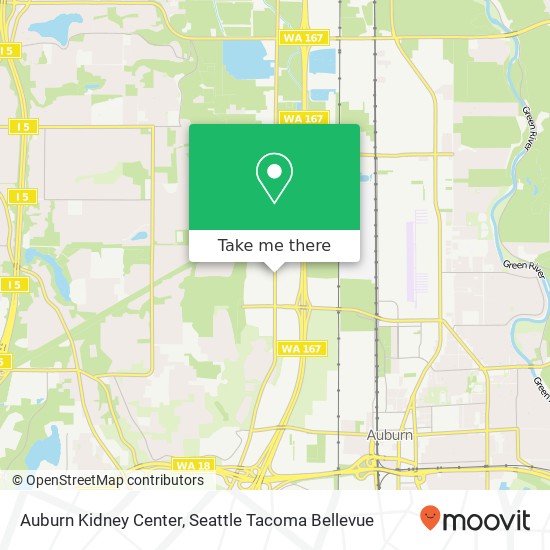 Auburn Kidney Center map