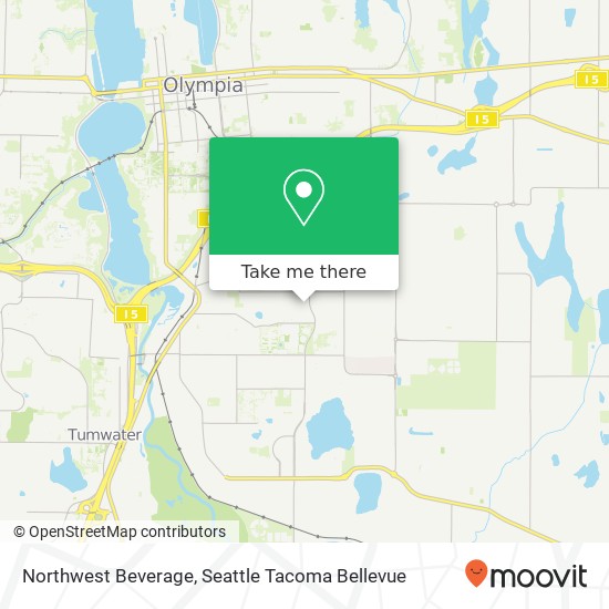 Northwest Beverage map