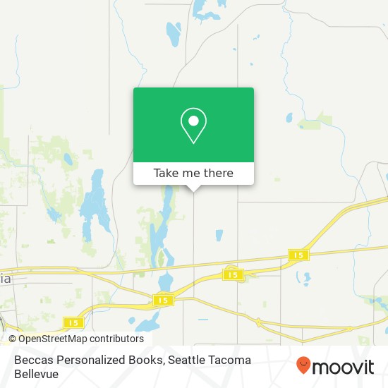 Beccas Personalized Books map