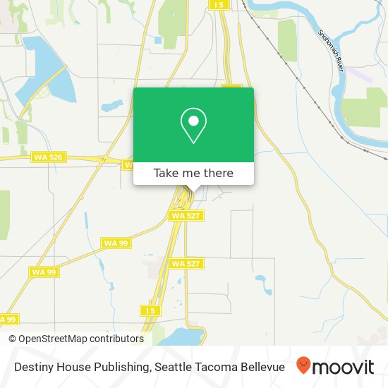 Mapa de Destiny House Publishing