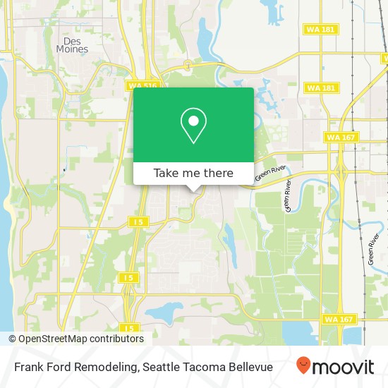 Frank Ford Remodeling map