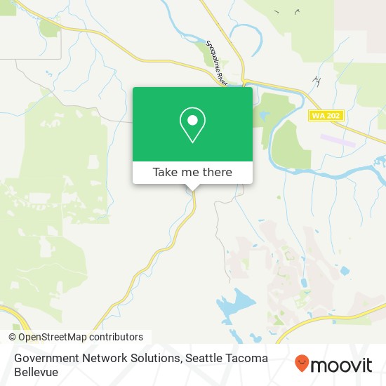 Government Network Solutions map