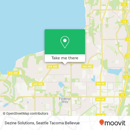 Dezine Solutions map