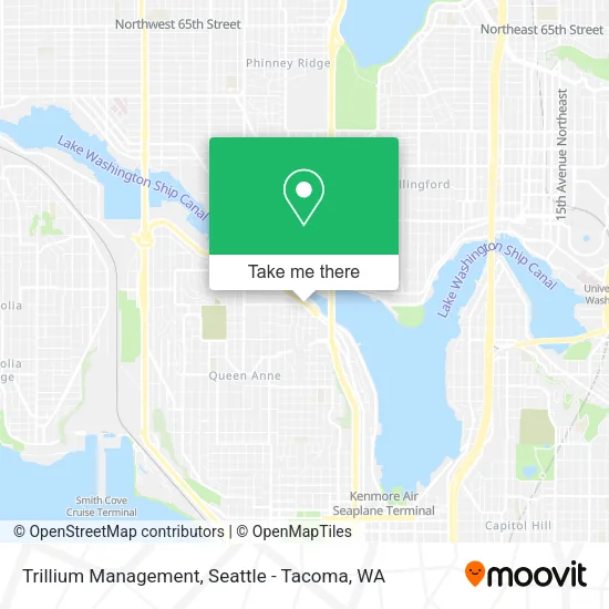 Mapa de Trillium Management