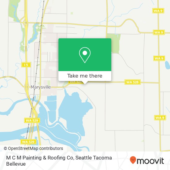 M C M Painting & Roofing Co map