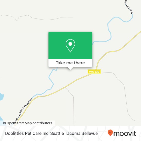 Doolittles Pet Care Inc map