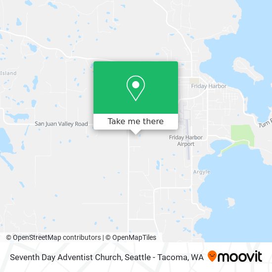 Seventh Day Adventist Church map