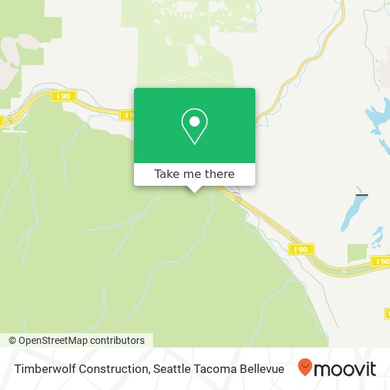 Timberwolf Construction map