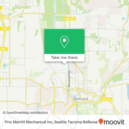 Prio Merritt Mechanical Inc map