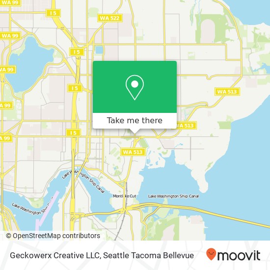 Mapa de Geckowerx Creative LLC