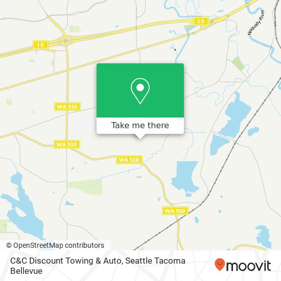C&C Discount Towing & Auto map