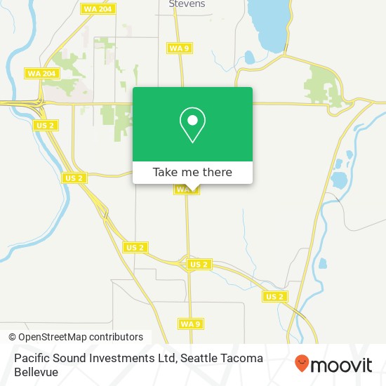 Mapa de Pacific Sound Investments Ltd