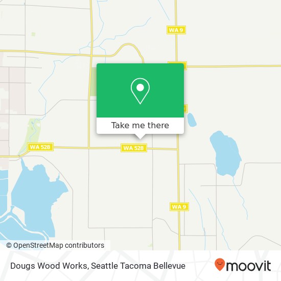 Mapa de Dougs Wood Works