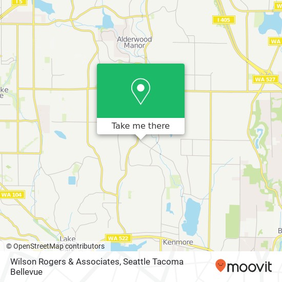 Wilson Rogers & Associates map