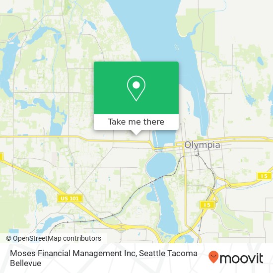 Moses Financial Management Inc map