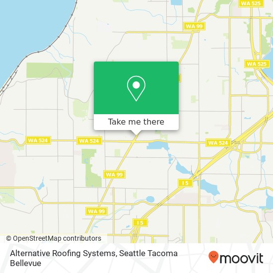 Mapa de Alternative Roofing Systems