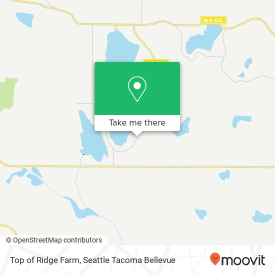 Top of Ridge Farm map