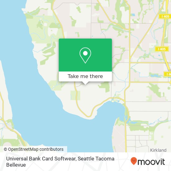 Universal Bank Card Softwear map