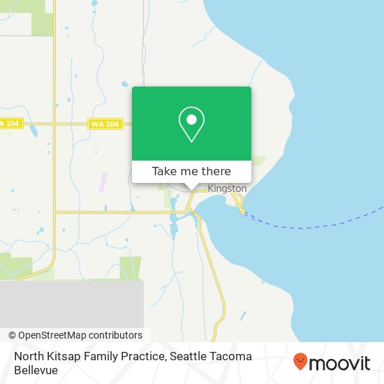 Mapa de North Kitsap Family Practice