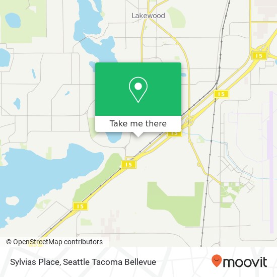 Mapa de Sylvias Place