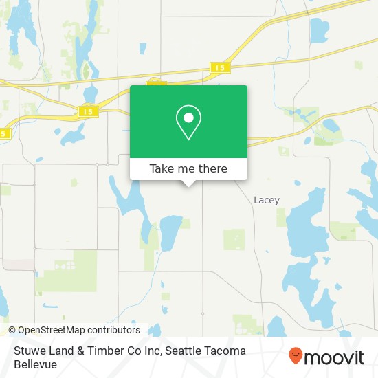 Stuwe Land & Timber Co Inc map