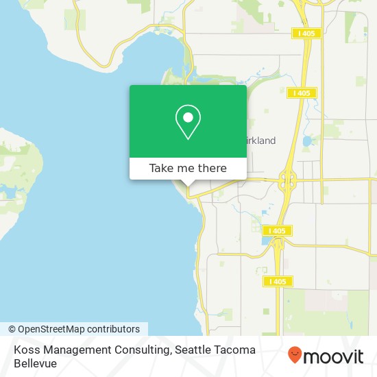 Koss Management Consulting map