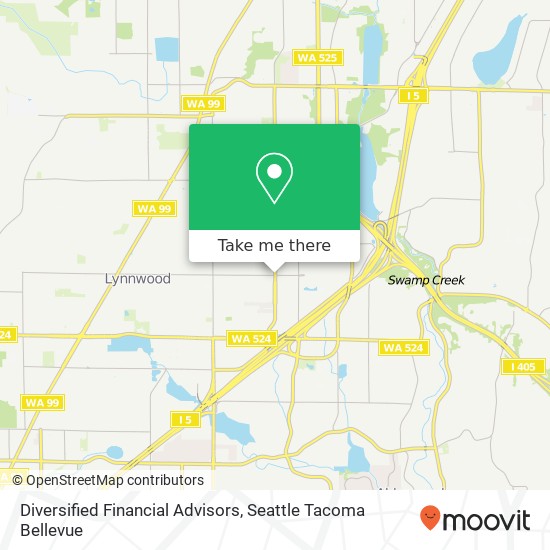 Mapa de Diversified Financial Advisors