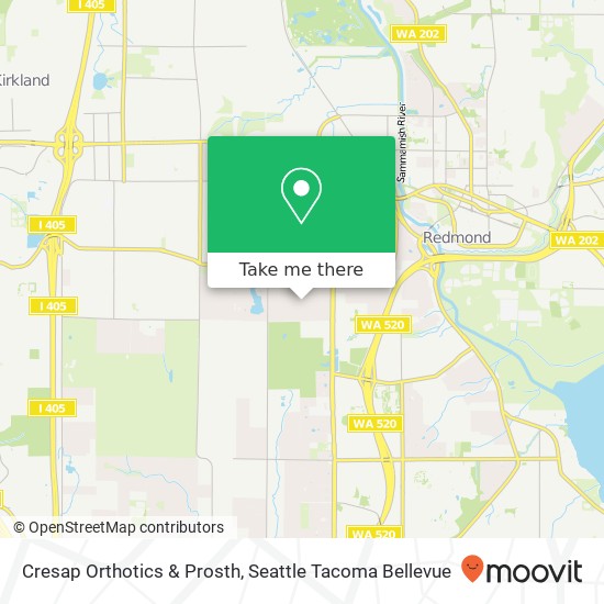 Cresap Orthotics & Prosth map