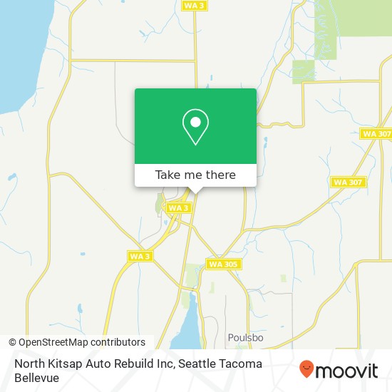 Mapa de North Kitsap Auto Rebuild Inc