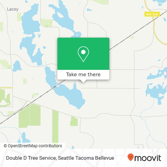 Mapa de Double D Tree Service