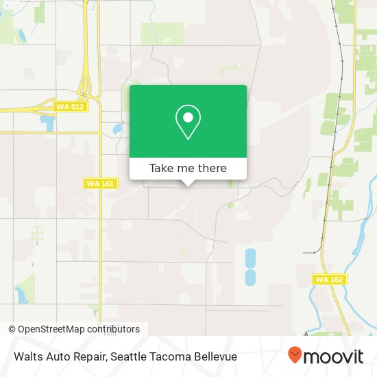 Walts Auto Repair map