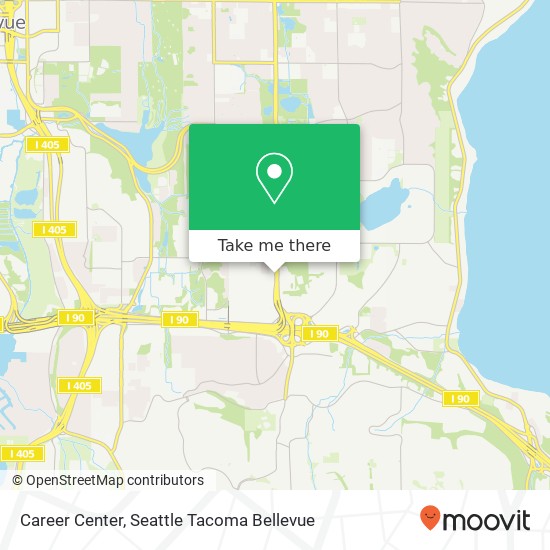 Career Center map