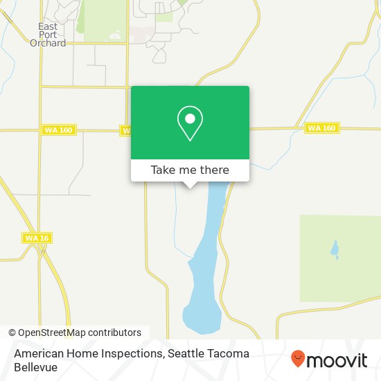 Mapa de American Home Inspections
