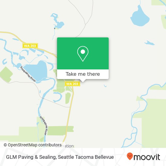 GLM Paving & Sealing map