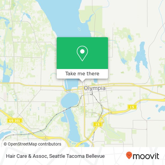 Hair Care & Assoc map