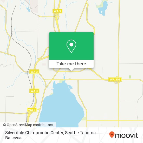 Silverdale Chiropractic Center map