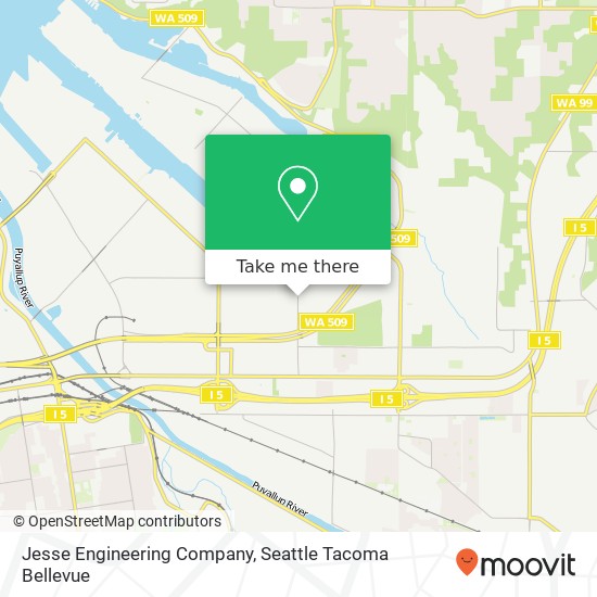 Mapa de Jesse Engineering Company