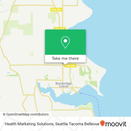 Health Marketing Solutions map