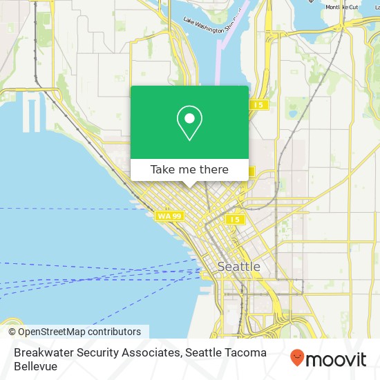 Mapa de Breakwater Security Associates