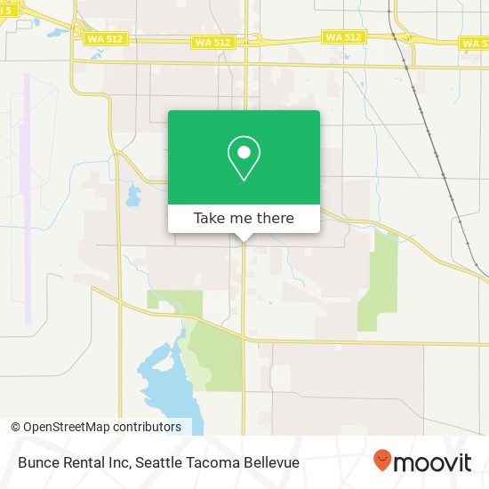 Bunce Rental Inc map