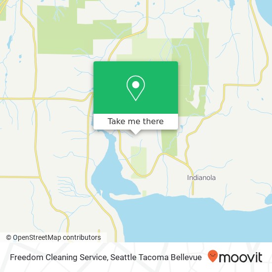 Mapa de Freedom Cleaning Service